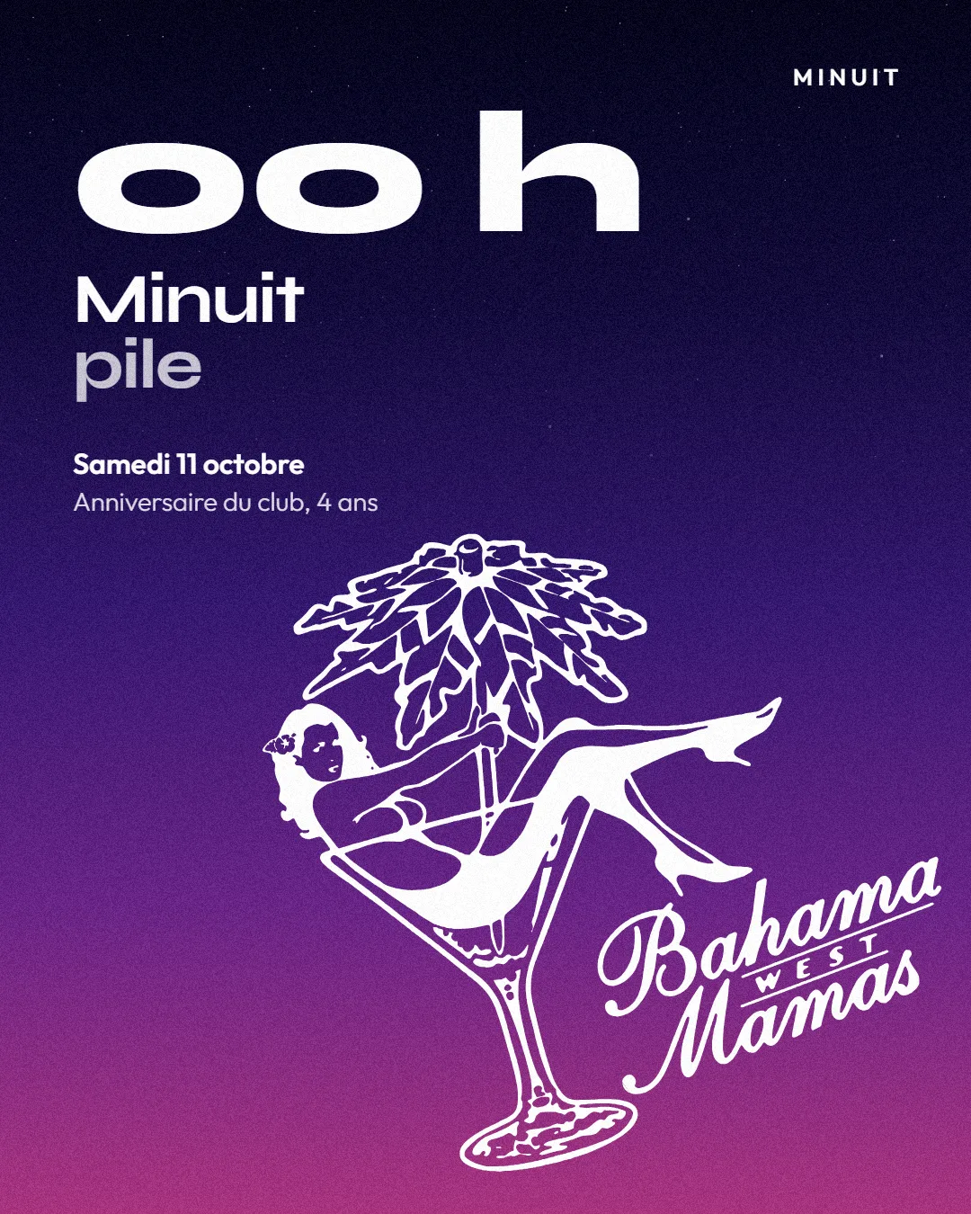 Affiche 00 h