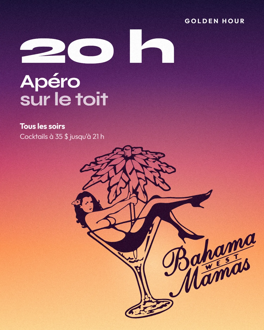 Affiche 20 h