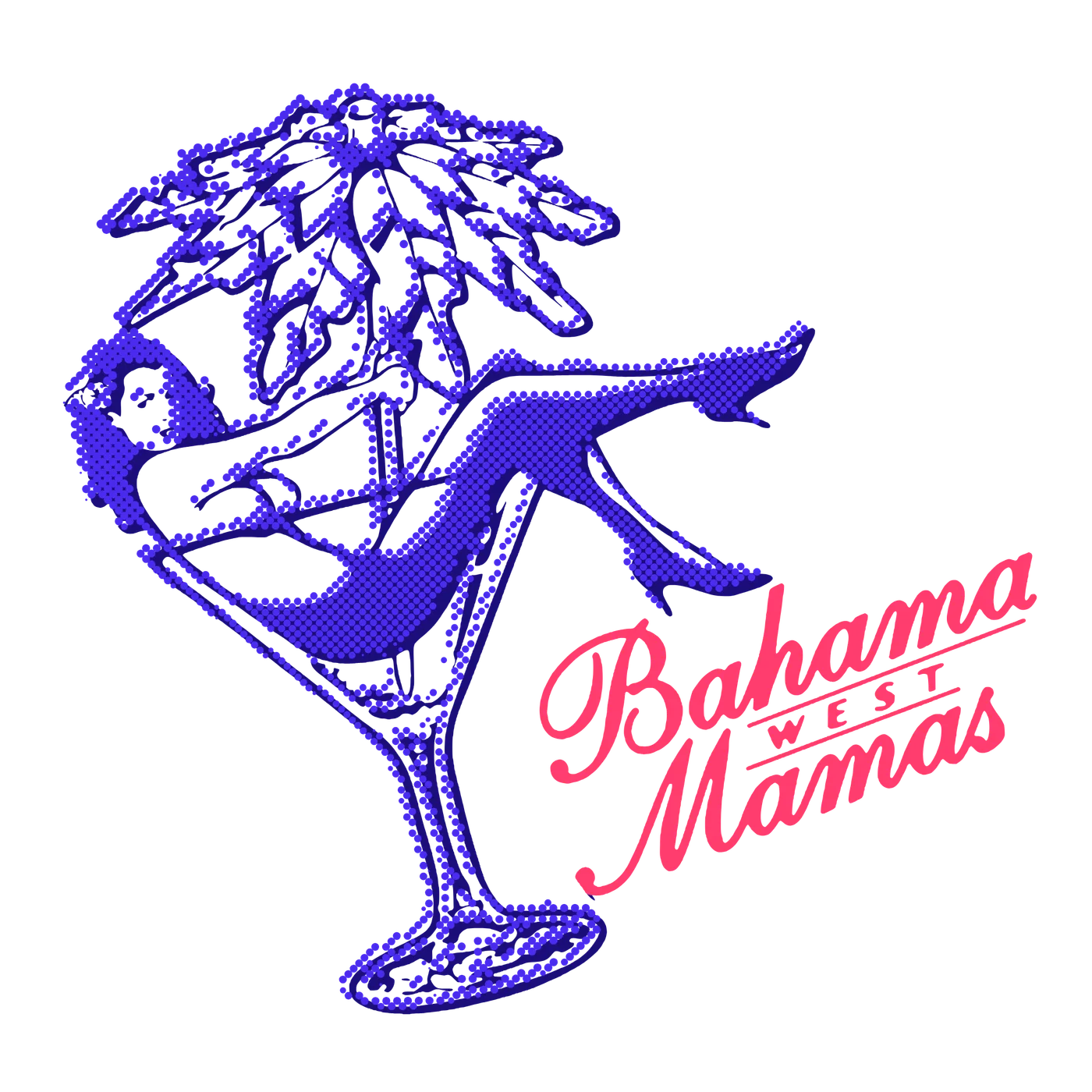 Logo Bahama Mamas West tramé